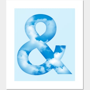 Cloud Ampersand Posters and Art